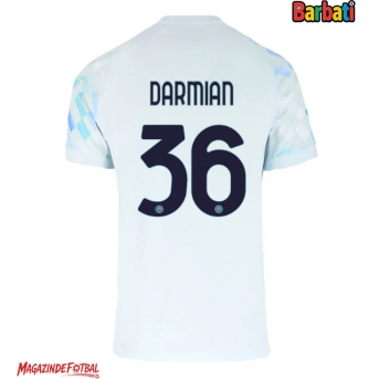 Inter Milan Matteo Darmian #36 Tricou Fotbal Replică 2025-26 Barbati Deplasare